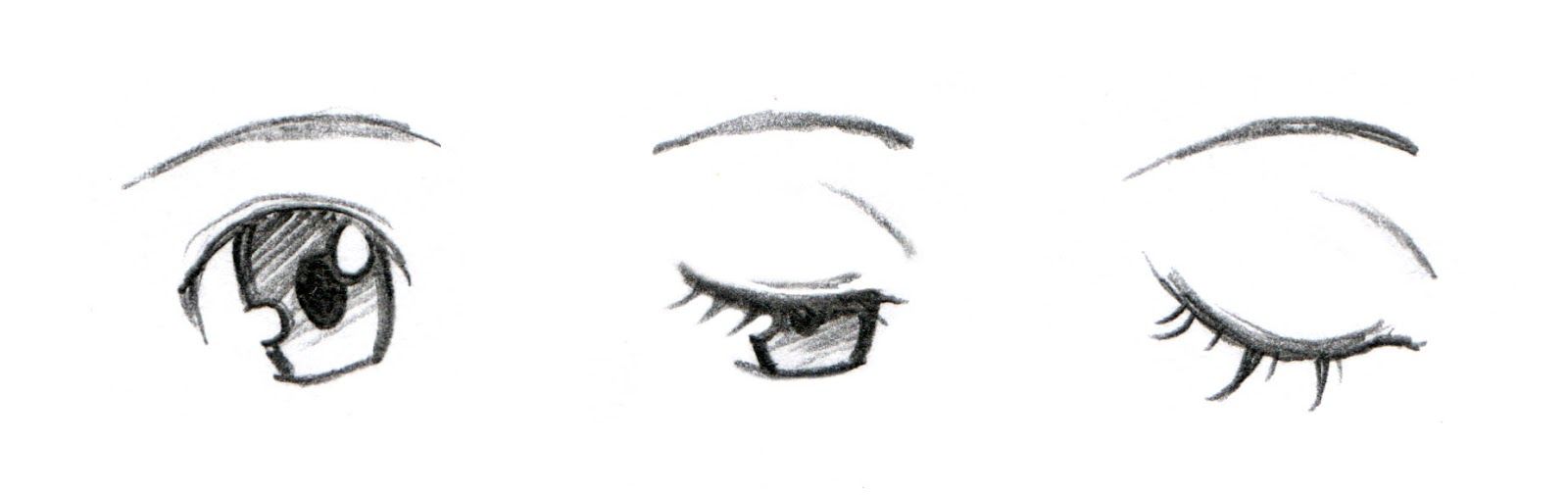 pix How To Draw Closed Anime Eyes how to draw anime eyes easy tutorial