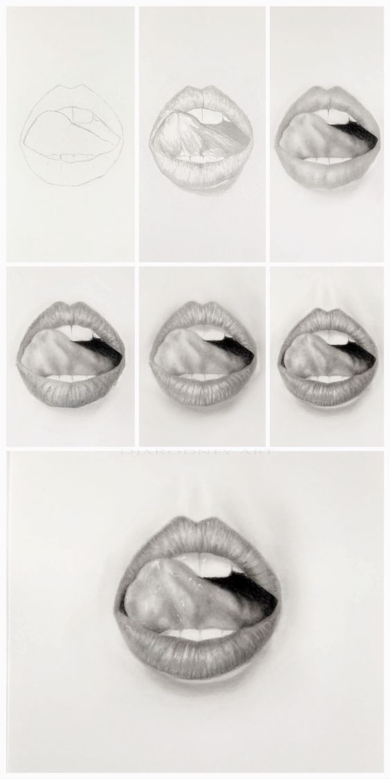 images How To Draw Lips With Tongue Sticking Out https www gograph com clipart red female mouth with glossy lips and sticking out gg103892333 html