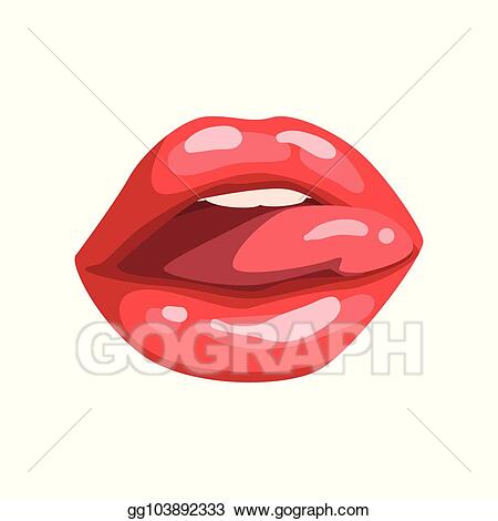 photo How To Draw Lips With Tongue Sticking Out 100 drawings of lips mouths teeth