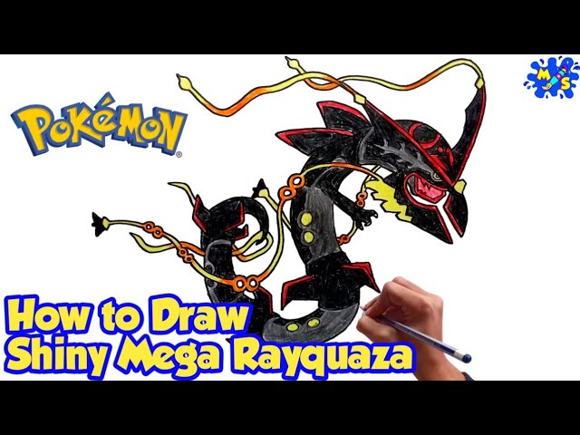 pix How To Draw Mega Rayquaza Easy how to draw mega rayquaza pokemon