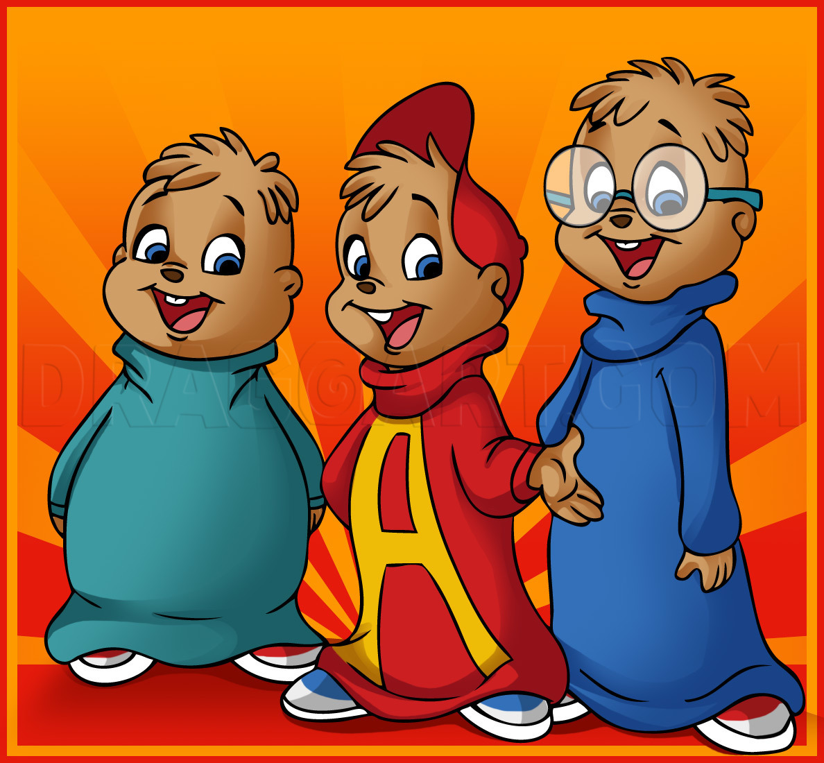 photo How To Draw Theodore From Alvin And The Chipmunks draw alvin and the chipmunks characters
