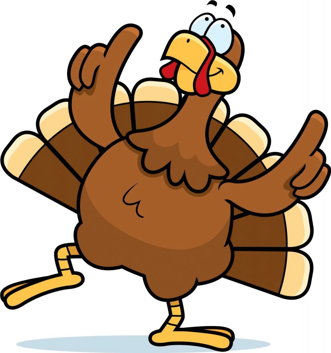pics Images Of Dancing Turkeys thanksgiving turkey dance 2 stock