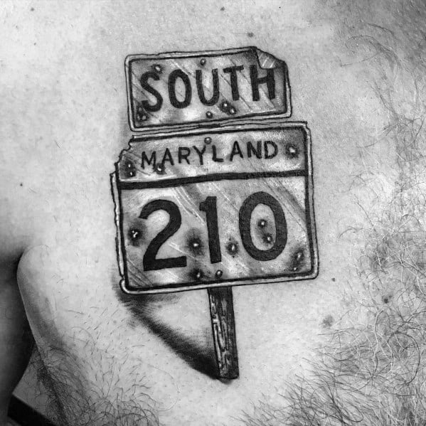 pic Interstate Sign Tattoo interstate 65 sign second ever snp