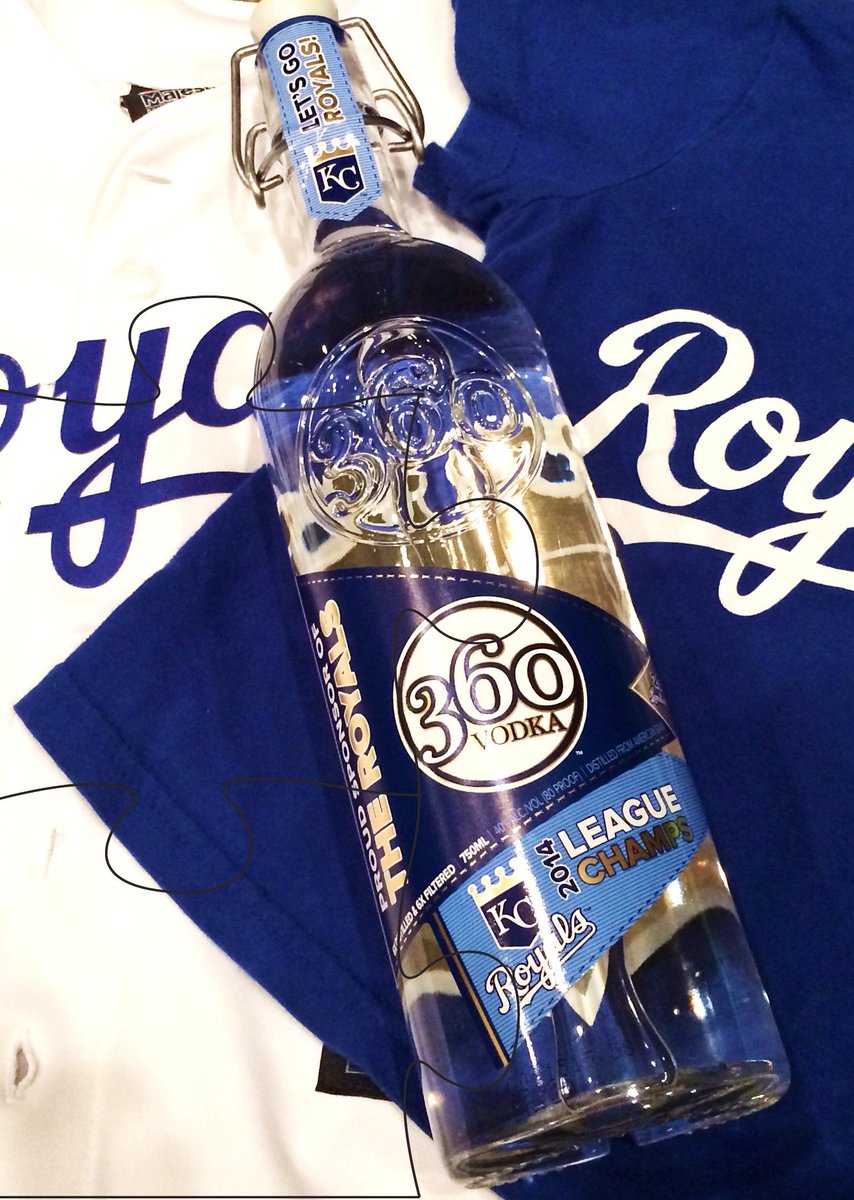 pics Kansas City Royals Vodka 2015 royals world series bottles