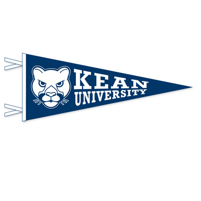 pic Kean University Pennant 6x15 felt pennant barnes noble at