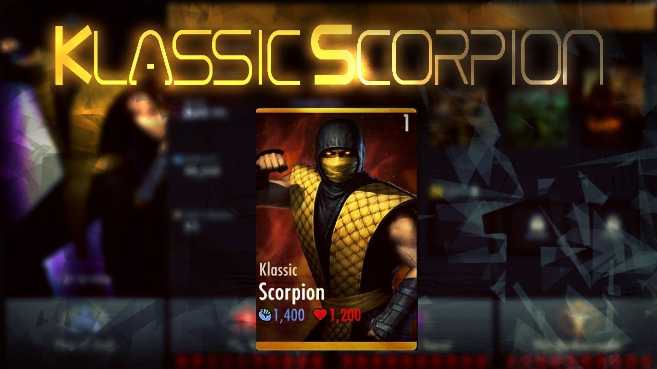pics Klassic Scorpion Injustice Ios injustice gods among us klassic scorpion gameplay elite vii