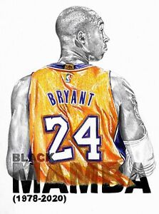 photo Kobe Bryant Jersey Drawing detail kobe bryant signed 8 jersey