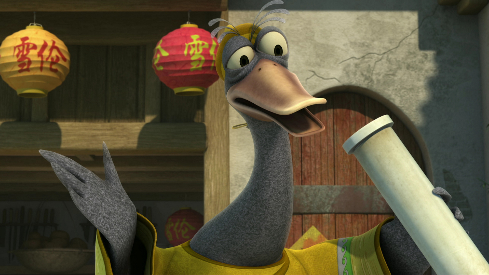 pics Kung Fu Panda Duck china movie character duck sculpture