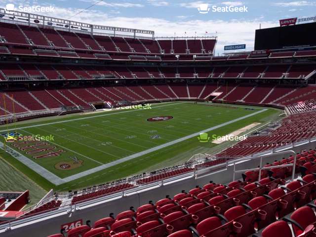 pics Levi Stadium Section 111 levi s stadium view from section 111
