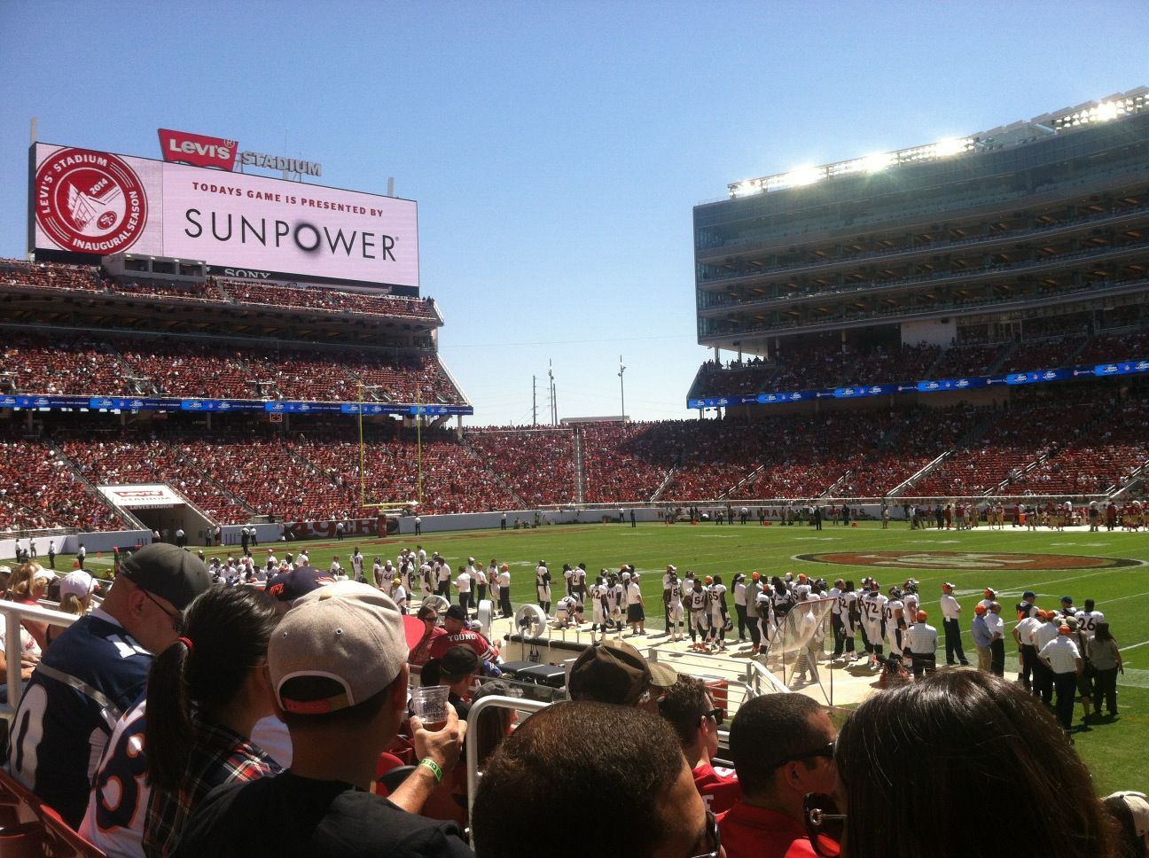 pic Levi Stadium Section 111 section 111 at levi s stadium