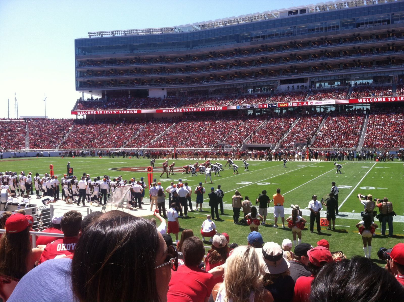 pics Levi Stadium Section 111 section 111 at levi s stadium