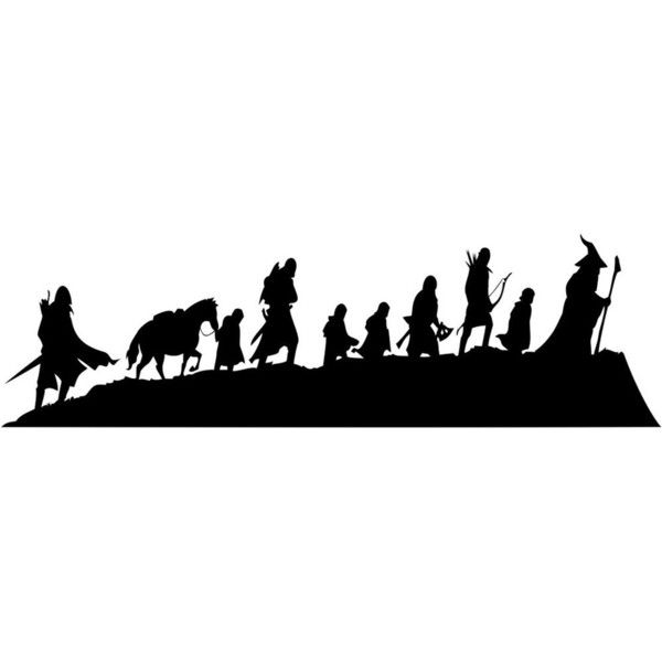 photo Lotr Silhouette lotr silhouette stand by metalzim