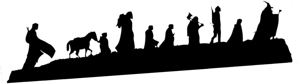 picture Lotr Silhouette fellowship silhouette lord of the