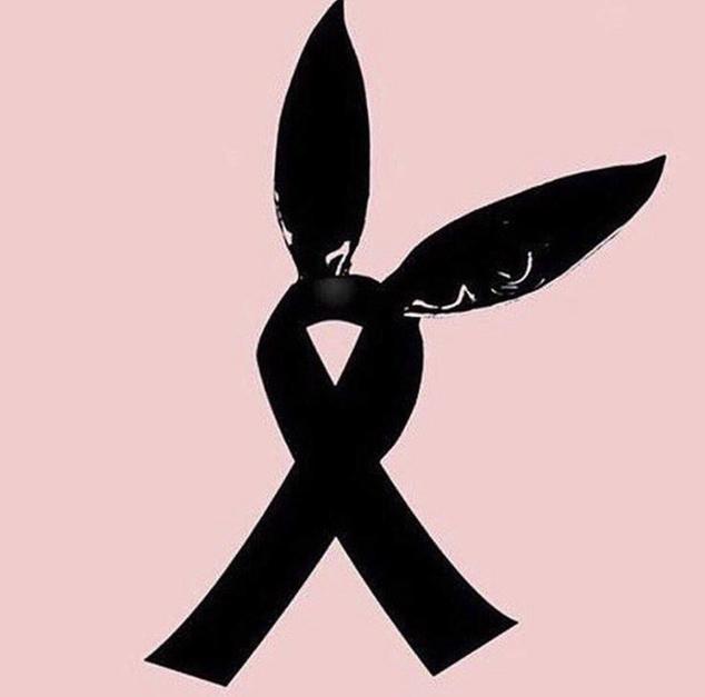 pix Manchester Pink Ribbon ariana grande symbol pays poignant