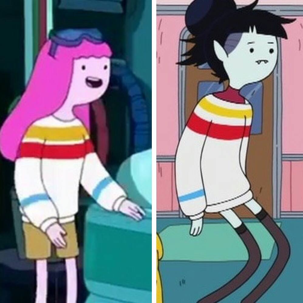 photo Marceline Bubblegum Sweater matching sweaters bubblegum cloned