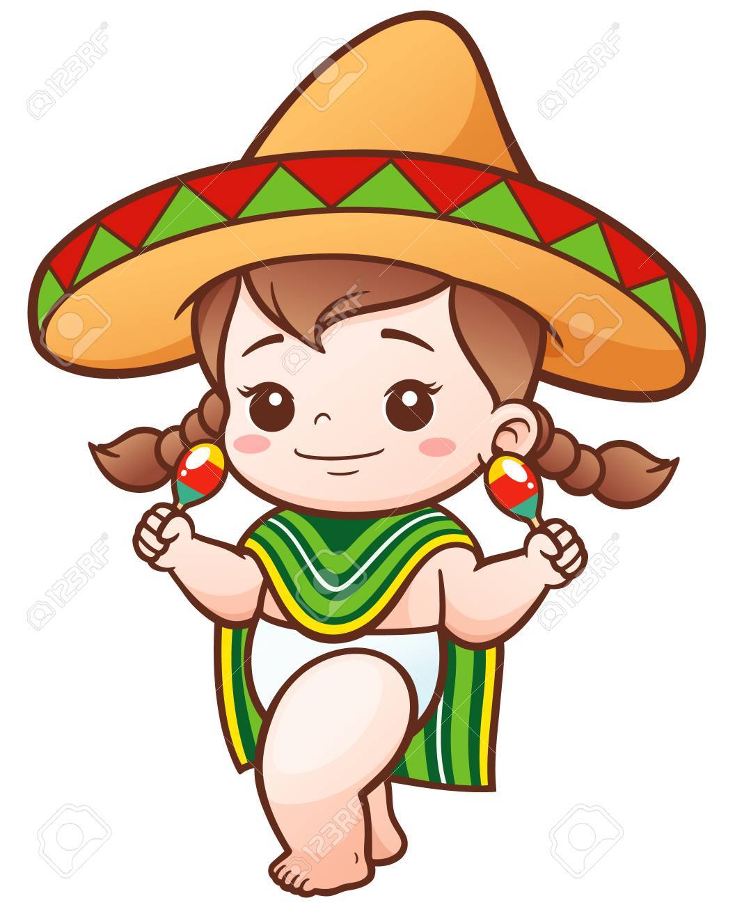 pix Mexican Baby Clipart cute mexican baby mexican folklore clipart aztec etsy