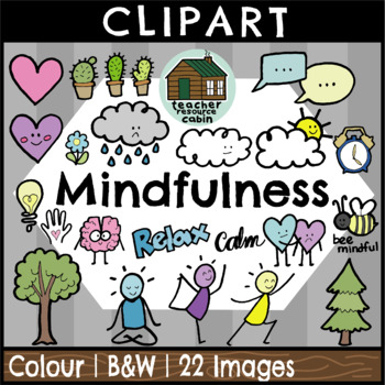 pic Mindfulness Clipart clip art mindfulness 22 colour b w images