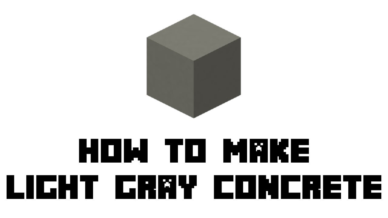 wallpapers Minecraft Light Gray Concrete minecraft survival how to make gray concrete powder