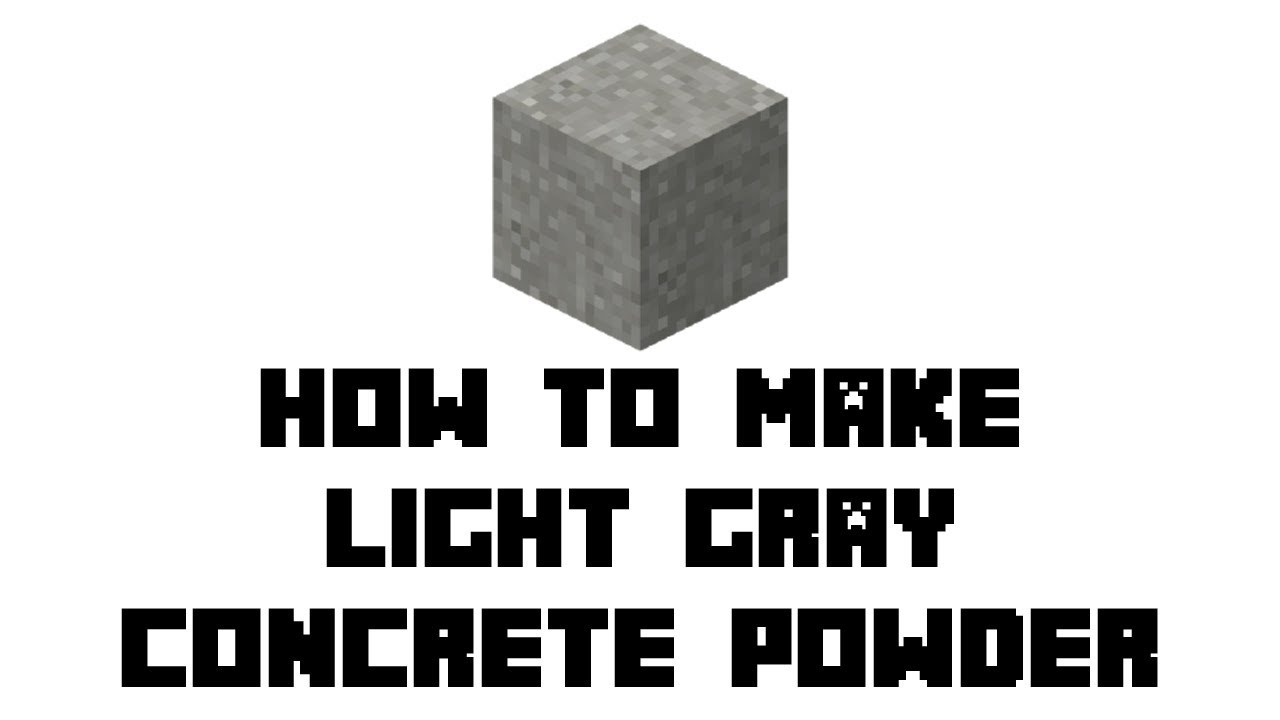 images Minecraft Light Gray Concrete light gray concrete in minecraft 37