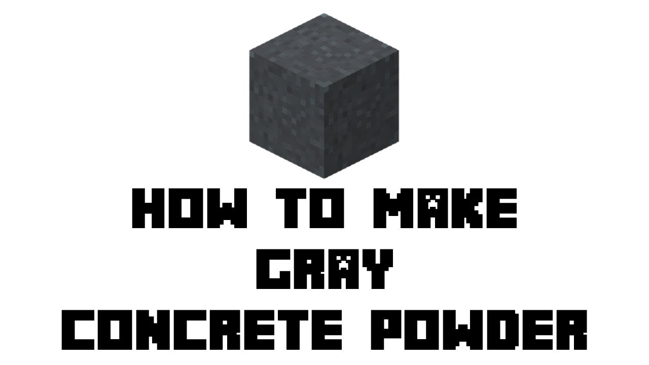 images Minecraft Light Gray Concrete craft concrete and concrete powder