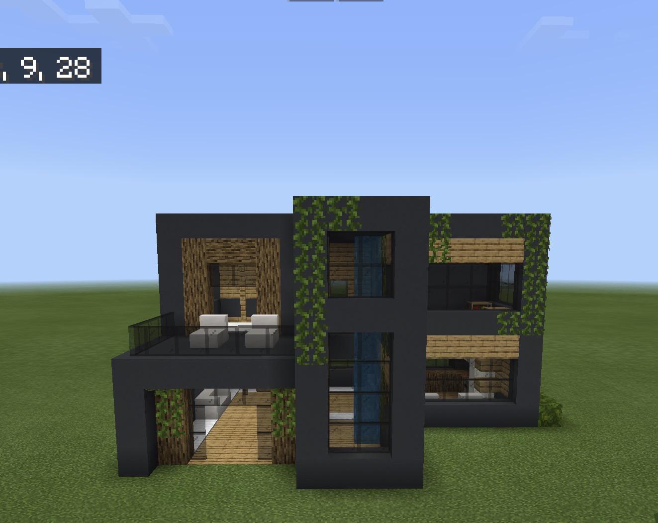 wallpapers Minecraft Light Gray Concrete grey concrete and oak challenge