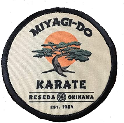 pix Miyagi Karate Logo cobra kai or miyagi do ralph macchio plays our karate kid game