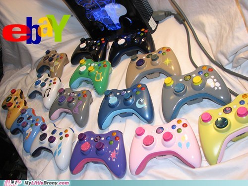 picture Mlp Xbox 360 Controller pinkie pie xbox 360 controller