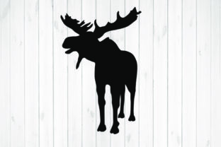 pic Moose Silhouette Svg moose svg cut files for cricut and