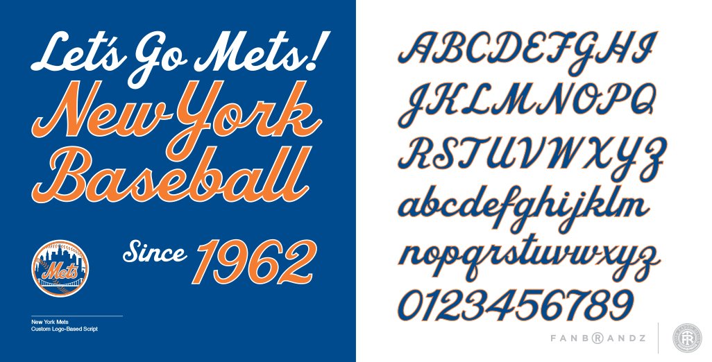 wallpapers Ny Mets Script Font todd radom on twitter pro teams