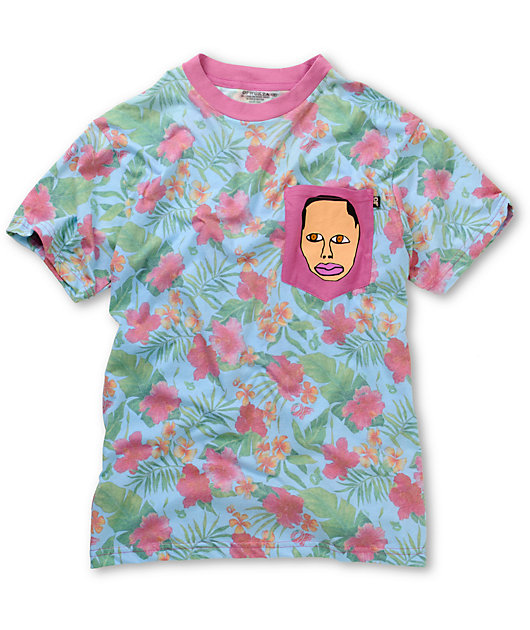 picture Odd Future Floral Shirt odd future earl teal floral pocket t shirt