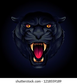 photo Panther Head Drawing panther panther head drawing