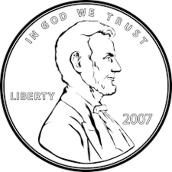 wallpapers Penny Image Black And White 3 074 penny illustrations clip art