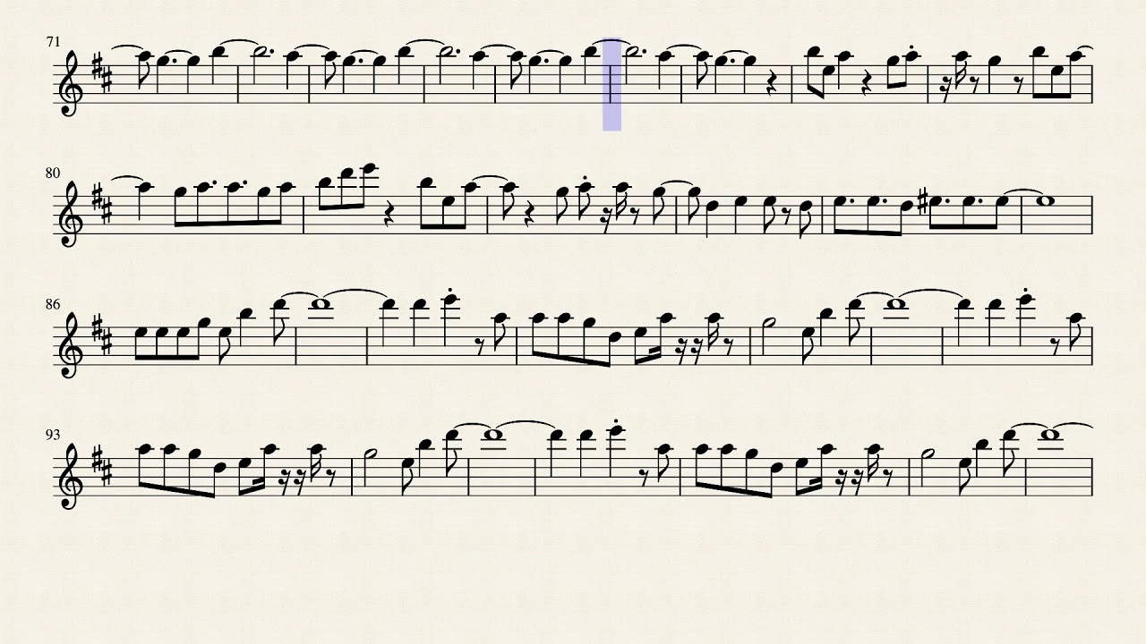picture Persona 5 Clarinet Sheet Music persona 5 beneath the mask
