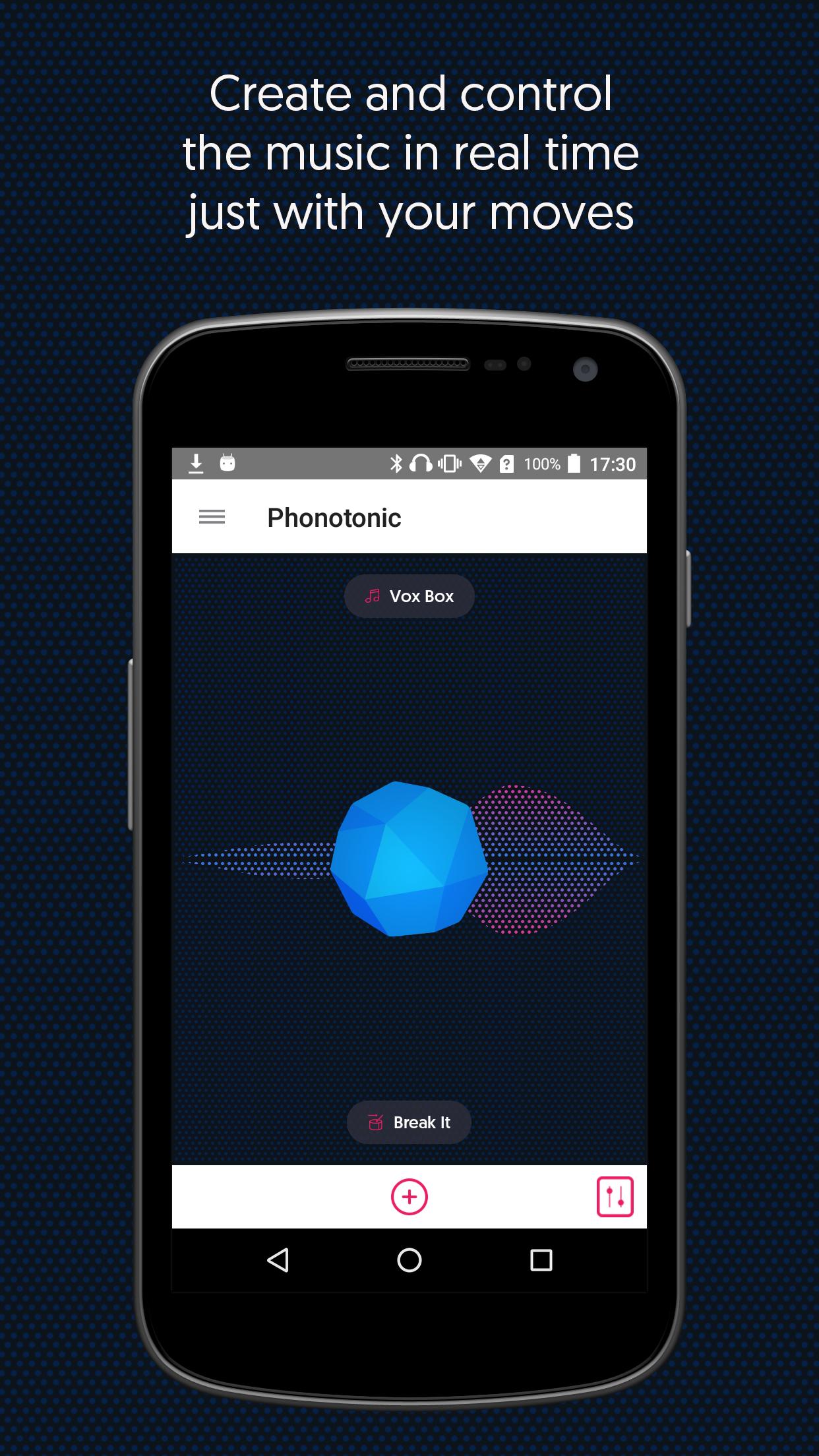 pix Phonotonic App phonotonic turns movements into music