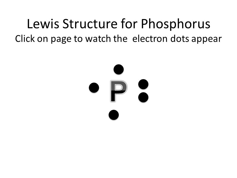 pix Phosphorus Electron Dot Diagram lewis dot structure for phosphorous