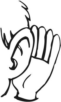 pic Picture Of Listening Ears listening ears girl clipart clipart