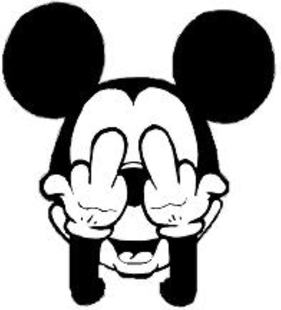 photo Picture Of Mickey Mouse Giving The Finger micky mouse middle finger