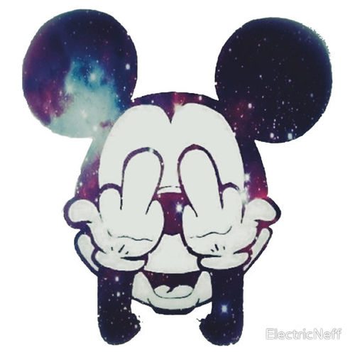 pix Picture Of Mickey Mouse Giving The Finger redbubble