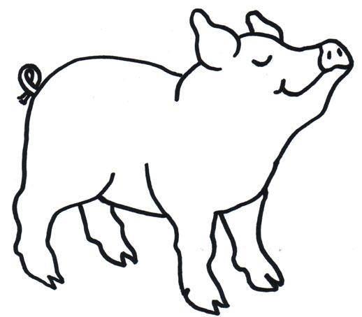 pic Pig Clipart Black And White black pig clip art royalty free gograph