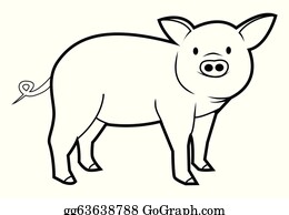 pix Pig Clipart Black And White pig clip art in black and white pigs
