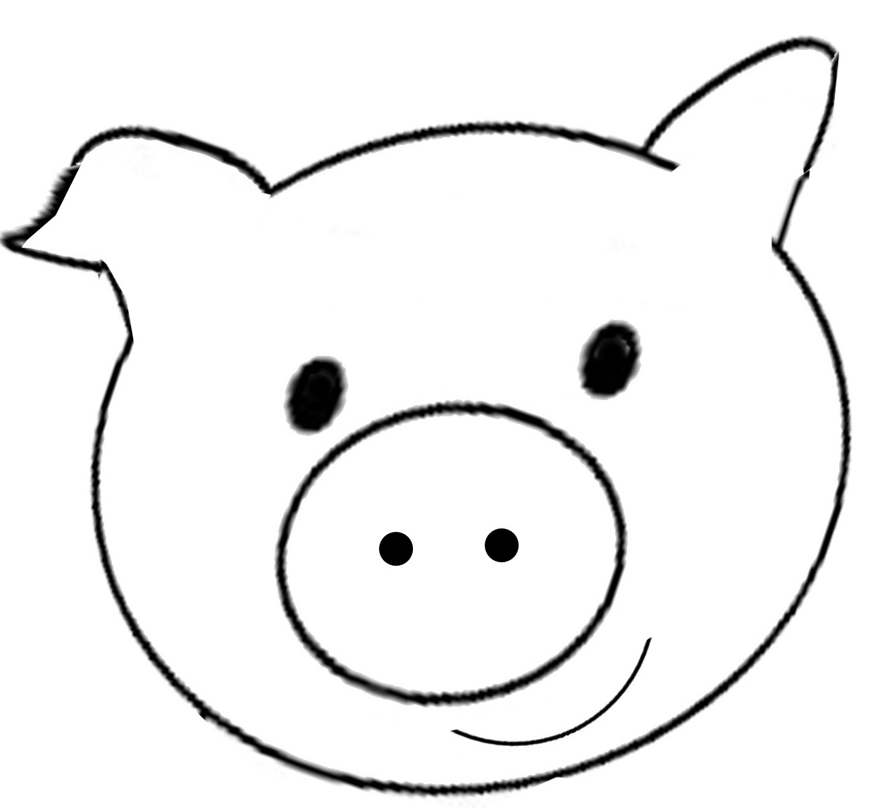 images Pig Head Clipart Black And White https www shutterstock com image vector pig head engraving vector illustration scratch 626970677