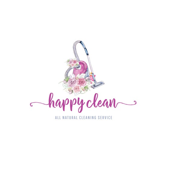 wallpapers Pink Cleaning Logo etsy