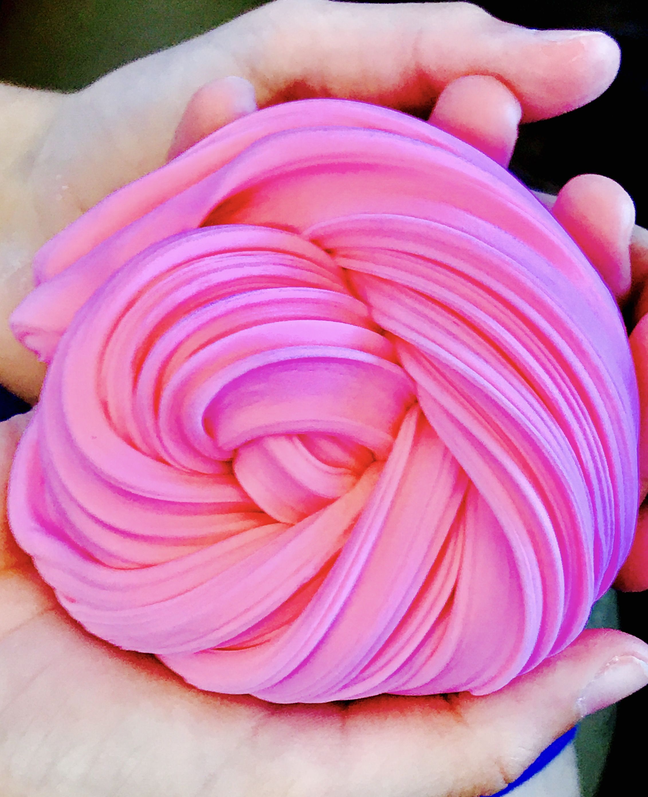 photo Pink Fluffy Slime Swirl slime slime floam slime recipe