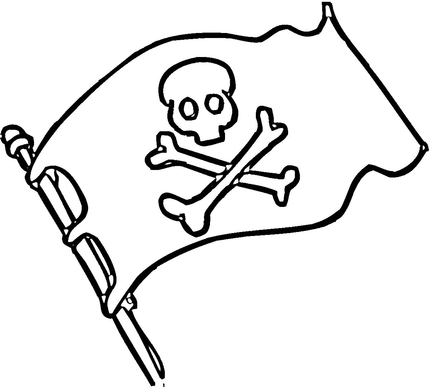 photo Pirate Clipart Black And White clipart library