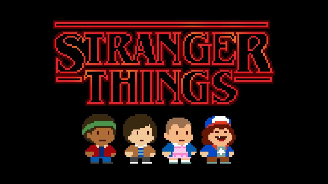 photo Pixel Art Stranger Things stranger things pixel art brik