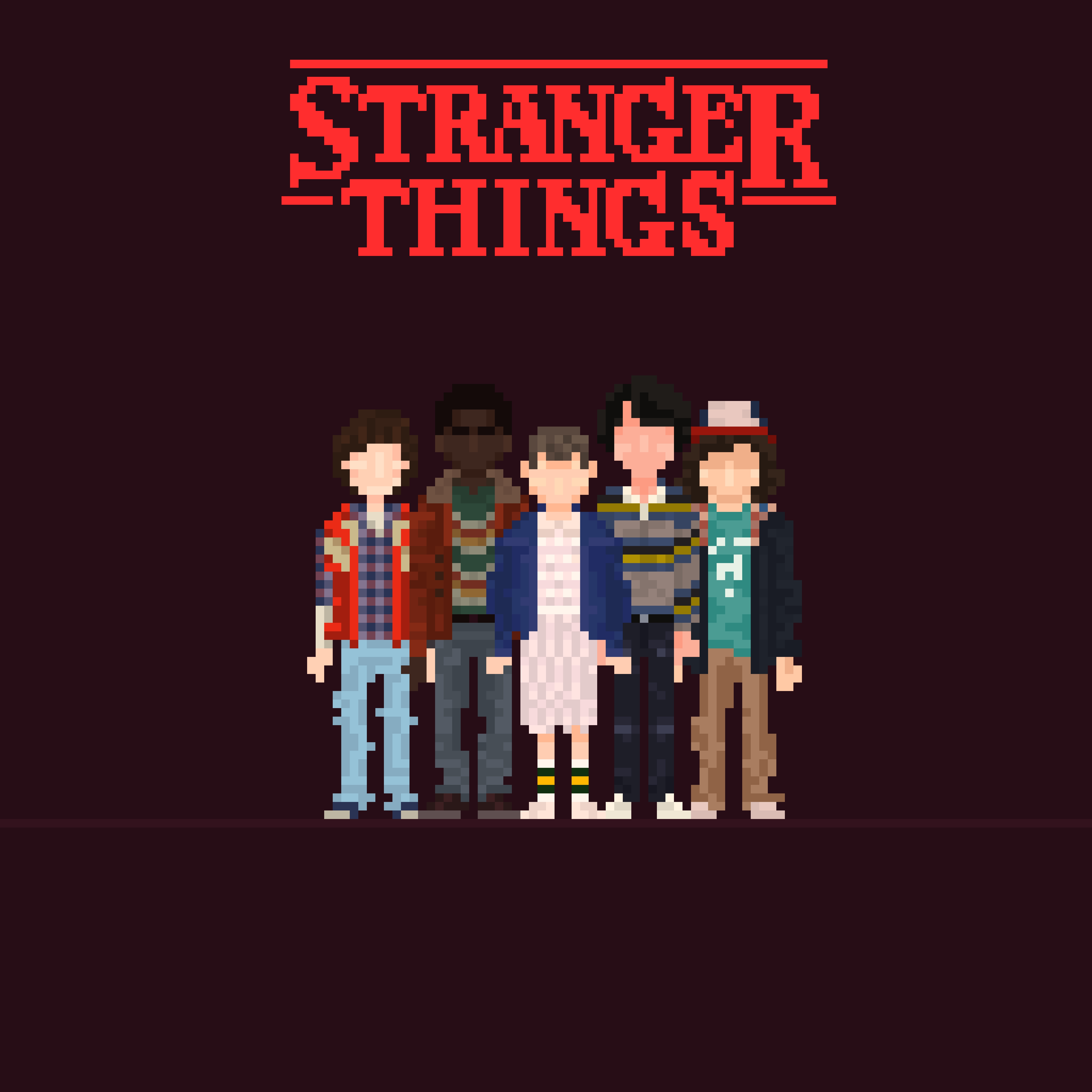 picture Pixel Art Stranger Things reddit