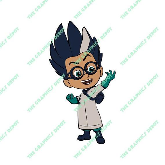 pic Pj Masks Clipart pj masks romeo svg files dxf files eps files png files etsy