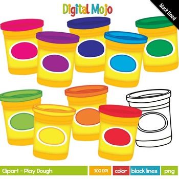 images Playdough Clipart clipart library