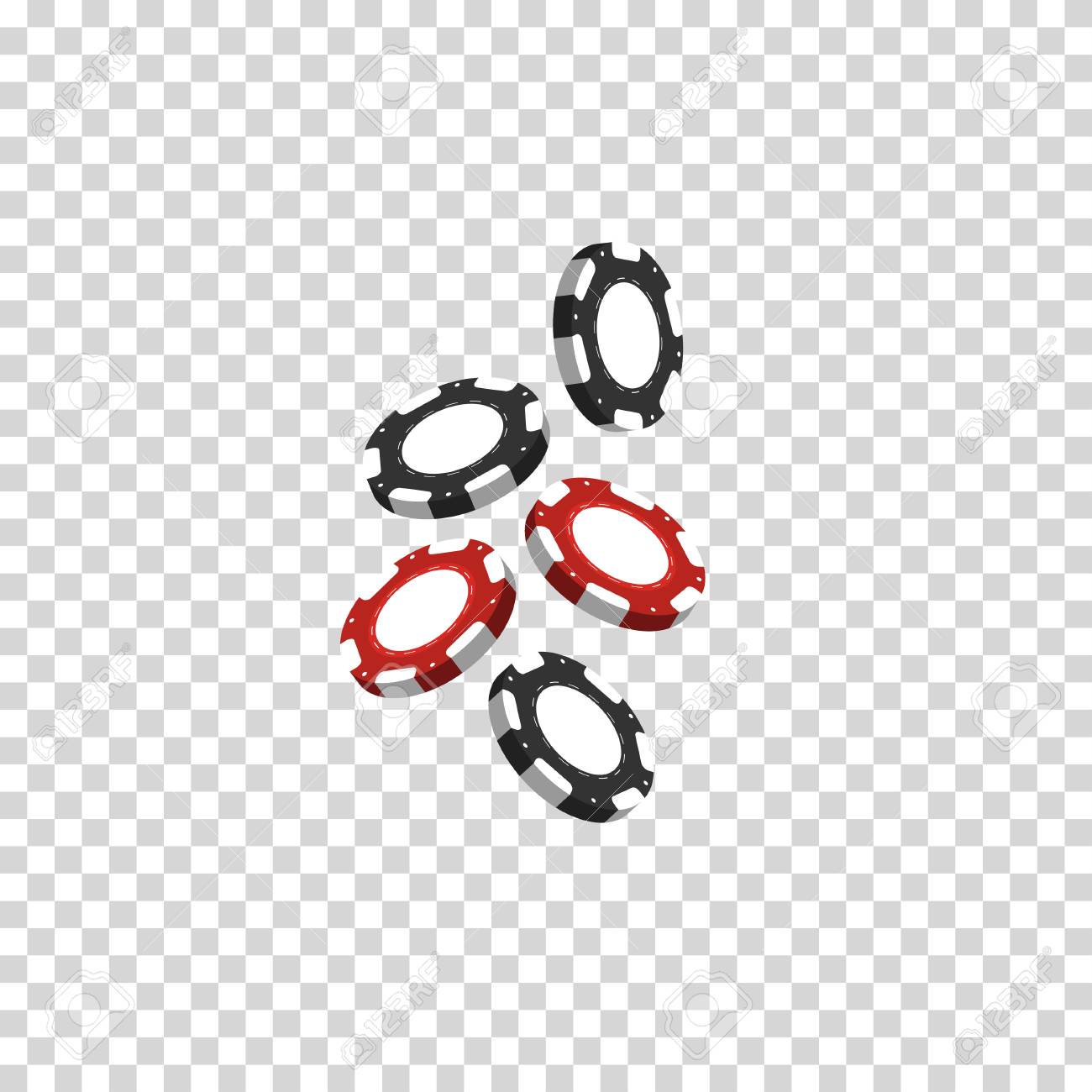 pic Poker Chips Transparent Background https www canstockphoto com falling casino chips vector flying 49980603 html