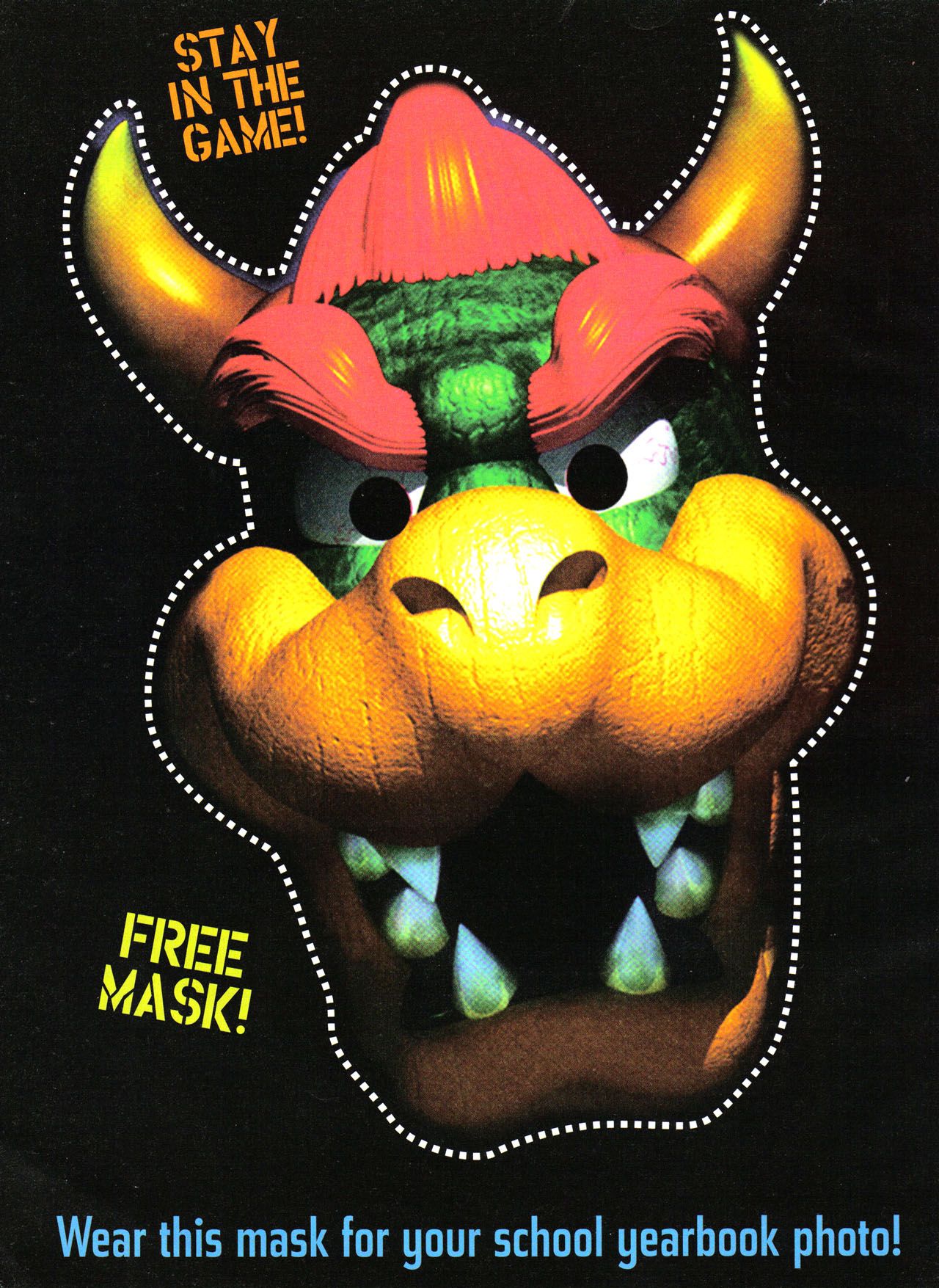 wallpapers Printable Bowser Mask super mario bros birthday party